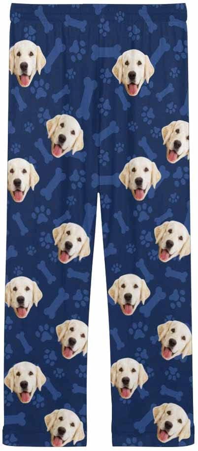 Custom Face Pajamas Pants Personalized Sleepwear Bottoms for Women XS-XXL