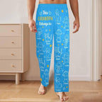 Personalized Face Pajama Pants for Men Women Custom Photo Printed Pajamas Bottoms Trousers Gift for Christmas Birthday