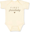 COUPLEHOODIES Personalized Baby Onesie Bodysuit – Custom Embroidery Gift for Pregnancy Reveal Baby Shower or First Grandchild