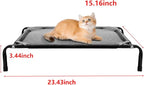 Newly Upgraded Elevated Cat Beds for Indoor - Washable Material, Comfortable Elevated Design for Cats, Ideal for Indoor Use to Keep Pets Cool and Cozy, Suitable for Small and Medium-Sized Cats