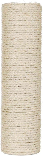 Trixie Replacement Sisal Post for Scratching Posts, Cat Trees and Cat Towers, 4.3 x 15.7-in (11 × 40 cm)