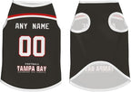 Tampa Custom Pet Jersey Dog Clothes Jersey Various Sizes Customized Any Name & Number for Small & Middle and Big Dogs