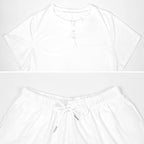 D-Story Custom Short Pajama Set with Pet Face Personalized Photo Sleepwear 2 Pieces Pjs Nightwear Xmas Gift for Women