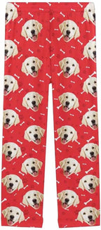 Custom Face Pajamas Pants Personalized Sleepwear Bottoms for Women XS-XXL