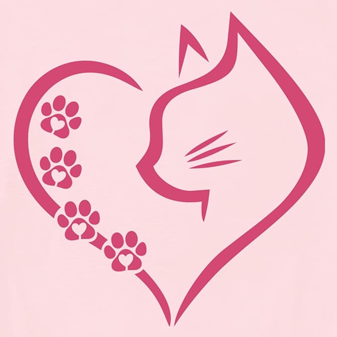 Cat Shirts for Women Cat Mom Tshirts Pet Lover Shirt Cats Paw Print Tee Tops