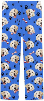 Custom Face Pajamas Pants Personalized Nightwear Bottoms for Women XS-XXL