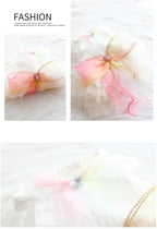 Fashion Sweet Puppy Dog Blingbling Princess Skirt Pet Dog Lace Cake Camisole Tutu Dress D-Pink M