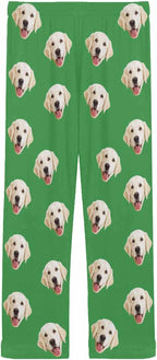 MyPupSocks Personalized Face Pajamas Pants Photo Pajama Bottoms for Men S-XXL