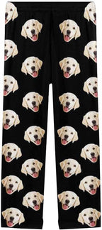 Custom Face Pajamas Pants Personalized Sleepwear Bottoms for Women XS-XXL