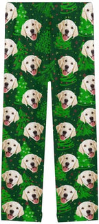 Custom Face Pajamas Pants Personalized Nightwear Bottoms for Women XS-XXL