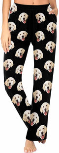 Custom Face Pajamas Pants Personalized Sleepwear Bottoms for Women XS-XXL
