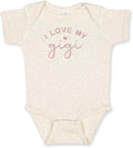 COUPLEHOODIES Personalized Baby Onesie Bodysuit – Custom Embroidery Gift for Pregnancy Reveal Baby Shower or First Grandchild
