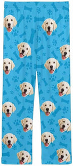 Custom Face Pajamas Pants Personalized Sleepwear Bottoms for Women XS-XXL