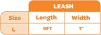 Best Pet Supplies Voyager Reflective Dog Leash or Collar with Neoprene Handle, for Small, Medium, and Large Breed Puppies, Cute and Heavy Duty for Walking, Running and Training - Turquoise Leash, L