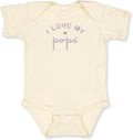 COUPLEHOODIES Personalized Baby Onesie Bodysuit – Custom Embroidery Gift for Pregnancy Reveal Baby Shower or First Grandchild