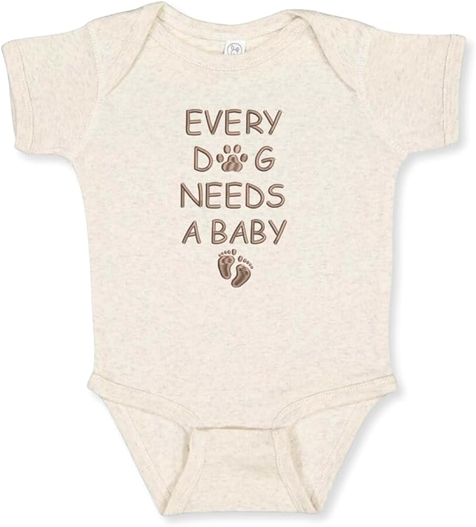 COUPLEHOODIES Personalized Baby Onesie Bodysuit – Custom Embroidery Gift for Pregnancy Reveal Baby Shower or First Grandchild
