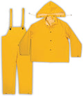 Custom Leathercraft mens Bib painting coveralls, Yellow, 3XLarge US