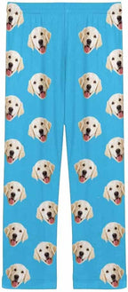 Custom Face Pajamas Pants Personalized Sleepwear Bottoms for Women XS-XXL