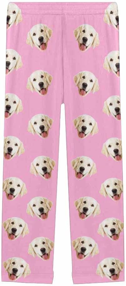 Custom Face Pajamas Pants Personalized Sleepwear Bottoms for Women XS-XXL