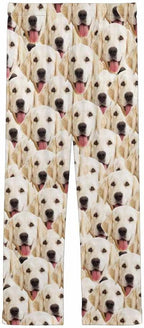 Custom Face Pajamas Pants Personalized Sleepwear Bottoms for Women XS-XXL