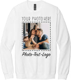 Personalized Clothing with Your Photo Custom T-Shirts, Sweatshirts & Hoodies Add Text or Logo Front