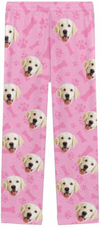 Custom Face Pajamas Pants Personalized Sleepwear Bottoms for Women XS-XXL