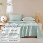 DUJUIKE Waterproof Bed Cover for Dog and Cats,Pet Hair Resistant Bed Sheet Cover, Protective Bed Liner Cover with 100% Waterproof Breathable Thin Fabric (Green, Queen 78 * 90 inch)