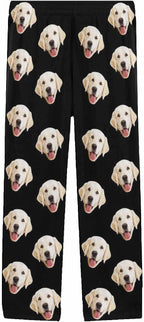 MyPupSocks Personalized Face Pajamas Pants Photo Pajama Bottoms for Men S-XXL
