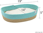 Kitty City Cat Bed, Cotton, 14" W x 19" L x 5" H (Pack of 2)