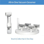 5-in-1 Cordless Pet Grooming Vacuum & Deshedding Tool - Rechargeable All-in-One Brush with Vacuum for Cats and Dogs, 5 Attachments for Dematting, Shedding & Home Cleaning (new box)