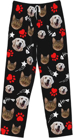 Custom Pajama Pants Personalized Pajama Bottoms With Photo Customizable Pajama For Men Women Add Your Design