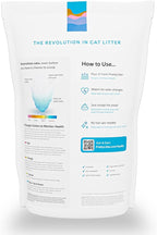 PrettyLitter Health Monitoring Cat Litter (Unscented, Non Clumping) | Lightweight & Low Tracking, Color Changing Silica Gel Crystals, Advanced Odor Control — 6 Lbs, Pack of 1 (Up to 1 Month Supply)