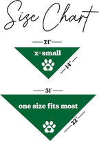 Y'all Need Jesus Christmas Easter Religious Dog Bandana (Green, OS 159)