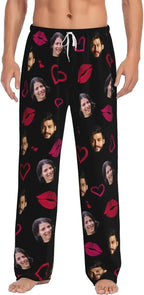 Custom Pajama Pants Personalized Pajama Bottoms With Photo Customizable Pajama For Men Women Add Your Design