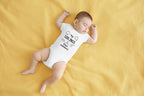 AW Fashions My Siblings Have Whiskers Baby Bodysuit Funny Cute Infant Outfit Romper Clothing Boys Girls