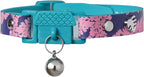 Kittyrama Botanicals Fern Cat Collar. Award Winning. Hypoallergenic, Quick Release Breakaway, Comfy & Soft. Vet Approved. Other Styles Available