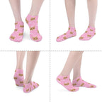 Personalized Ankle Socks with Face Custom Photo Socks Low Cut Ankle Socks Athletic Socks Valentine's Day Gifts for Women Men