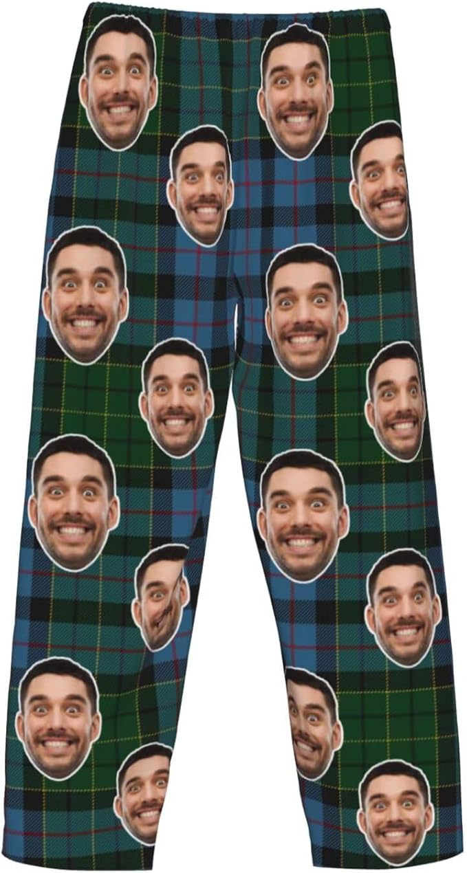 Custom Pajama Pants Personalized Pajama Bottoms With Photo Customizable Pajama For Men Women Add Your Design
