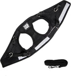 Travel Cat Harness and Leash Set - Adjustable Fit Mesh Cat Harness and Reflective Strap - Comfort Walking Vest for Kitten for Outdoor Walking, Hiking (Extra Small, Black)