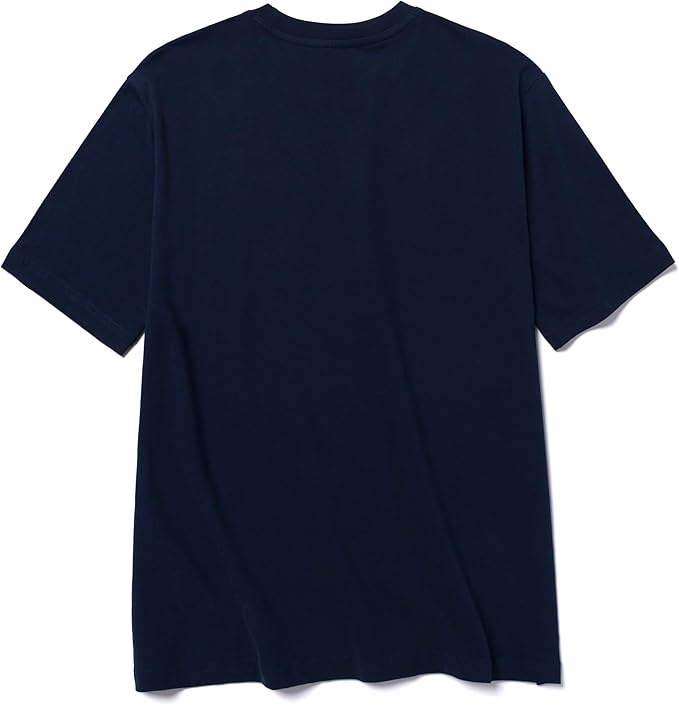 CAT Men's Trademark T-Shirts with Shape-Retention Rib Trim Spandex, Tagless Neck, and Cat Logo on Left Chest