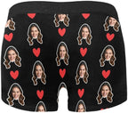 M YESCUSTOM Custom Boxers Briefs for Men Personalized Boxers with Face Mens Funny Underwear with Photo XS-5XL
