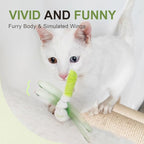 SONGWAY Insect Cat Toy Refills - 10 Pieces Dragonfly Toy Replacements for Indoor Cats, Interactive Cat Toy Wand Attachments