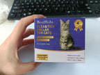 Flea and Tick Collar for Cats (4 Pack), Plant-Powered with Natural Essential Oils, Water-Resistant, Adjustable for All Cats & Kittens (Gray)