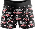 M YESCUSTOM Custom Faces Funny Short Briefs Gift for Husband Underwear