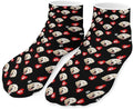 Personalized Ankle Socks with Face Custom Photo Socks Low Cut Ankle Socks Athletic Socks Valentine's Day Gifts for Women Men
