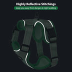 Rttochfy Cat Harness and Leash Set, Adjustable and Reflective Cat Vest, Escape Proof Kitten Harness, Easy to Put on with 3 Buckles for Cats Walking and Traveling (Red, M)