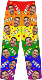 Custom Pajama Pants Personalized Pajama Bottoms With Photo Customizable Pajama For Men Women Add Your Design