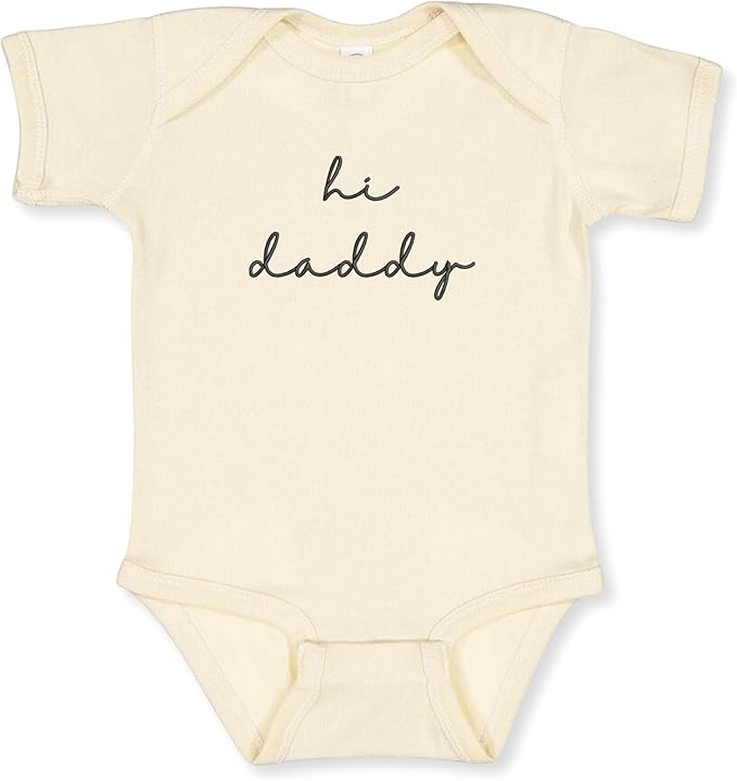 COUPLEHOODIES Personalized Baby Onesie Bodysuit – Custom Embroidery Gift for Pregnancy Reveal Baby Shower or First Grandchild