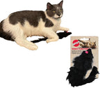 SPOT Shaggy Plush Ferret - Interactive Rattle and Catnip Fuzzy Toy for Indoor Cats and Kittens, Large Size Perfect for Pouncing, Chasing, Hunting, 11 Inches