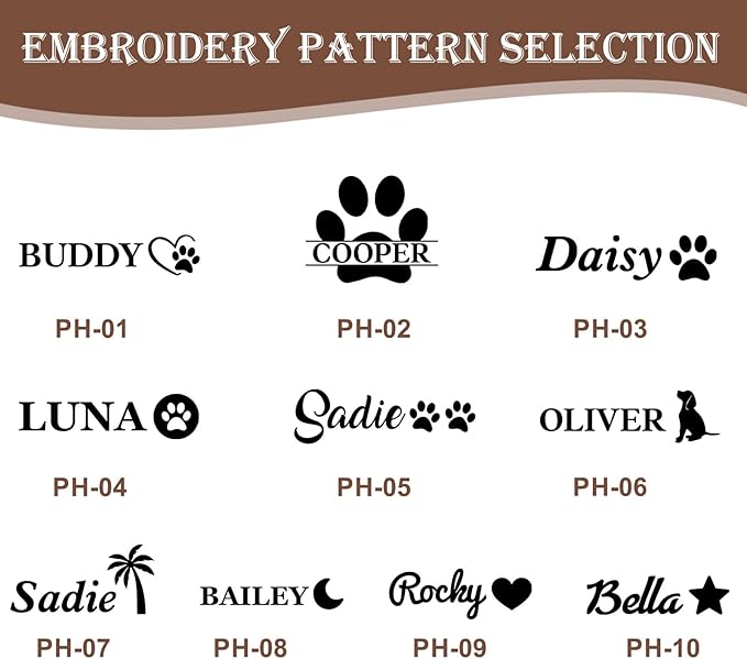 Custom Dog Fleece Sweatshirt with Embroidered Name Personalized Soft Winter Clothes for Small Medium Large Dogs Warm Pet Coat for Dogs Cats Girl Boy Christmas Birthday Gifts